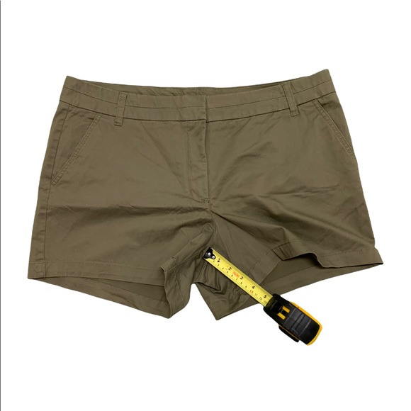 George Khaki Olive Green Preppy Shorts Neutral Plus 16 - Picture 4 of 7